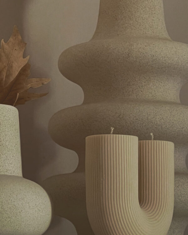 natural soy decorative candle φυτικό κερί σόγια