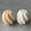 natural soy candle decorative swirl φυτικό κερί διακοσμητικό σόγια