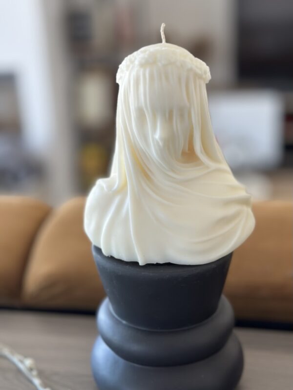 natural soy decorative candle female apollonia φυτικό κερί διακοσμητικά Απολλώνια