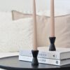 Basic taper candle natural soy candle Columns φυτικό κερί διακοσμητικά κολώνες