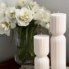 natural soy candle decorative Clepsydra φυτικό κερί σόγια κλεψύδρα