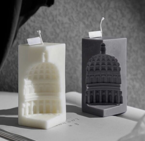 natural soy candle dome φυτικό κερί διακοσμητικά