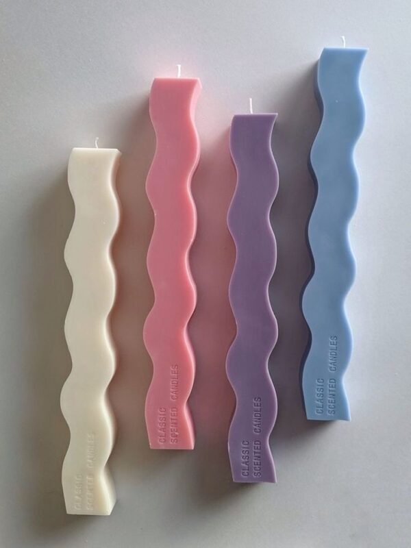 natural soy candle Columns φυτικό κερί διακοσμητικά