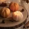 natural soy candle halloween Pumpkin φυτικό κερί διακοσμητικά κολοκύθες