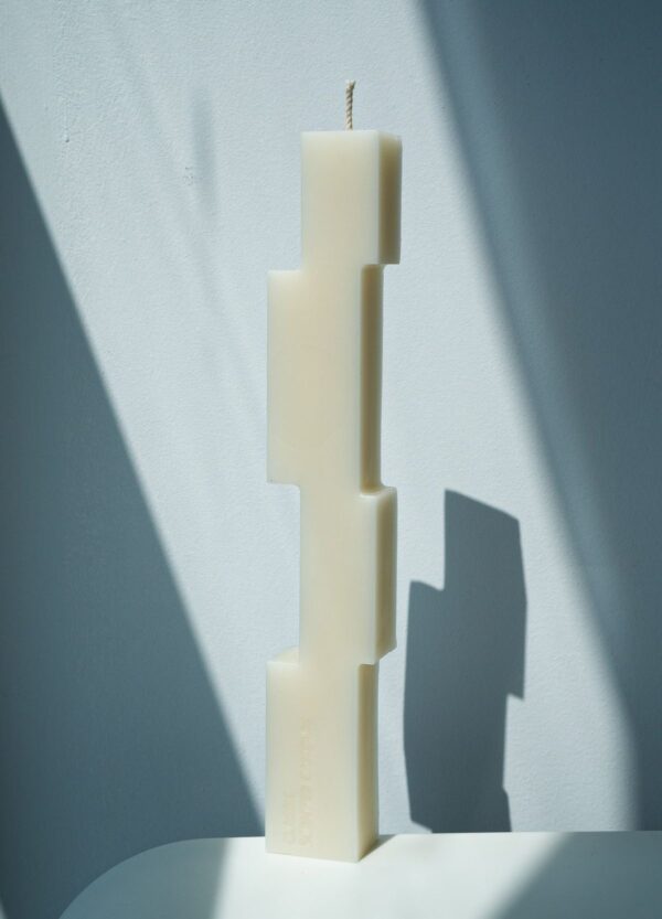 natural soy decorative candle abstract φυτικό κερί σόγια