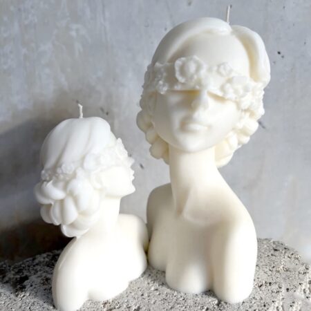 natural soy decorative candle Juliet blind woman φυτικό κερί σόγια τυφλή γυναίκα