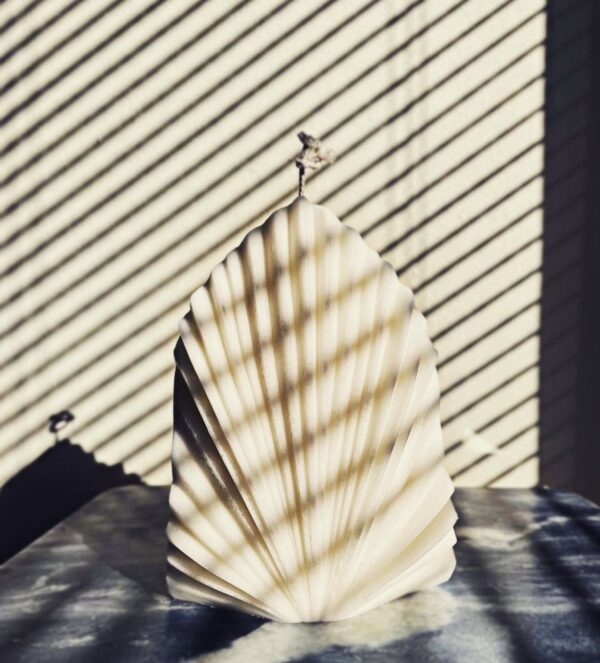 natural soy decorative candle flower Palm φυτικό κερί σόγια λουλούδι πεόνια