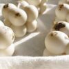 natural soy candle wedding baptism Bubbles φυτικό κερί γάμος βάπτιση σόγια