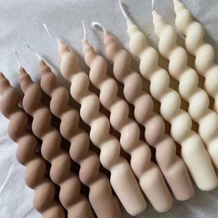 natural decorative soy candle Unicorn φυτικό κερί σόγια