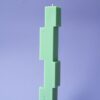 easter natural soy decorative candle abstract φυτικό κερί διακοσμητικό