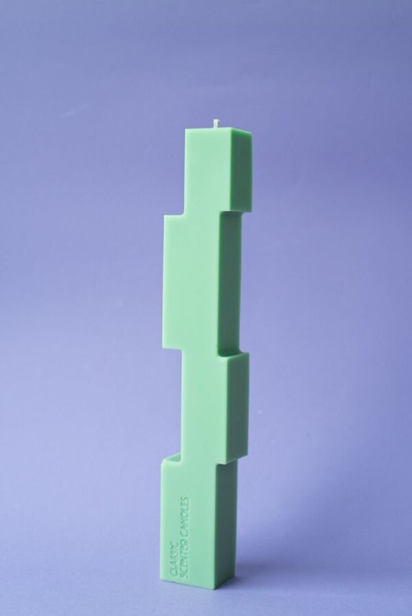 easter natural soy decorative candle abstract φυτικό κερί διακοσμητικό
