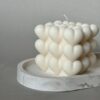 natural soy candle heart decorative φυτικό κερί σόγια καρδιά