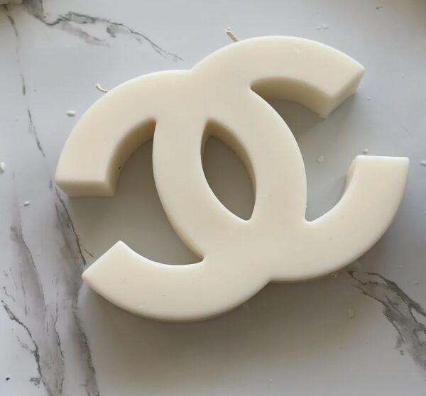 natural soy decorative candle luxury Chanel φυτικό κερί σόγια