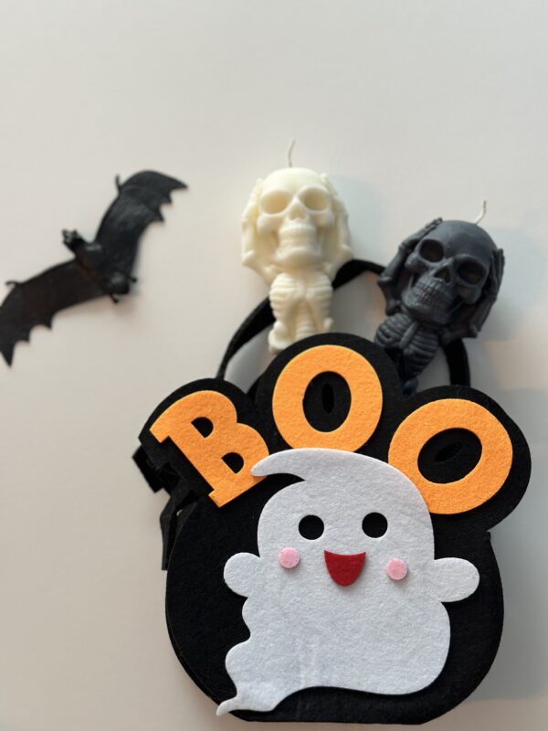 natural soy candle halloween skeleton φυτικό κερί διακοσμητικά