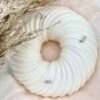 natural soy decorative candle Donut φυτικό κερί σόγια ντόνατ