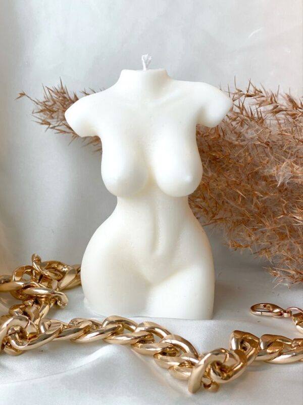 natural soy candle goddess female body φυτικό κερί διακοσμητικά θεά γυναικείο σώμα