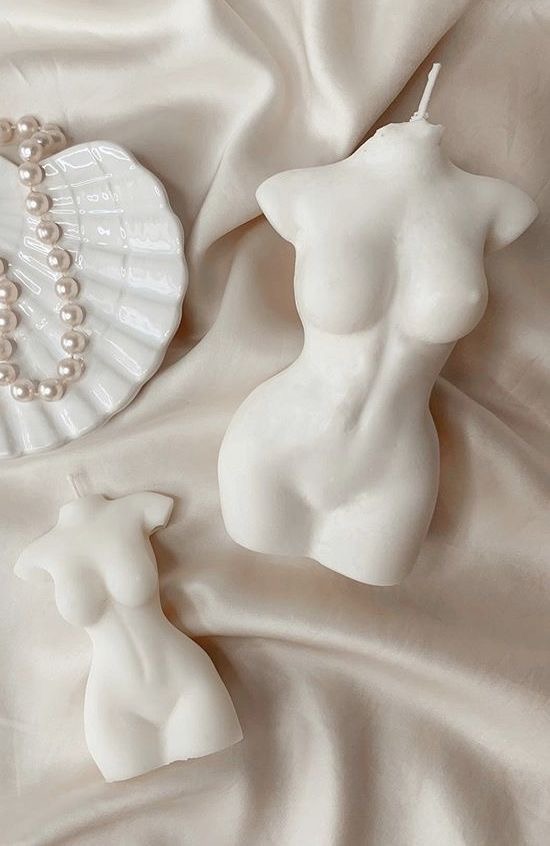 natural soy candle goddess female body φυτικό κερί διακοσμητικά θεά γυναικείο σώμα