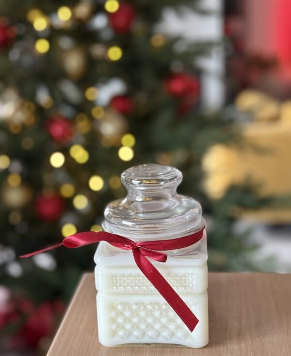 Vintage jar candle βάζο κερί granny's jar soy wax