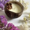 natural soy decorative candle Coconut φυτικό κερί σόγια καρύδα