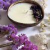 natural soy decorative candle Coconut φυτικό κερί σόγια καρύδα