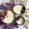 natural soy decorative candle Coconut φυτικό κερί σόγια καρύδα