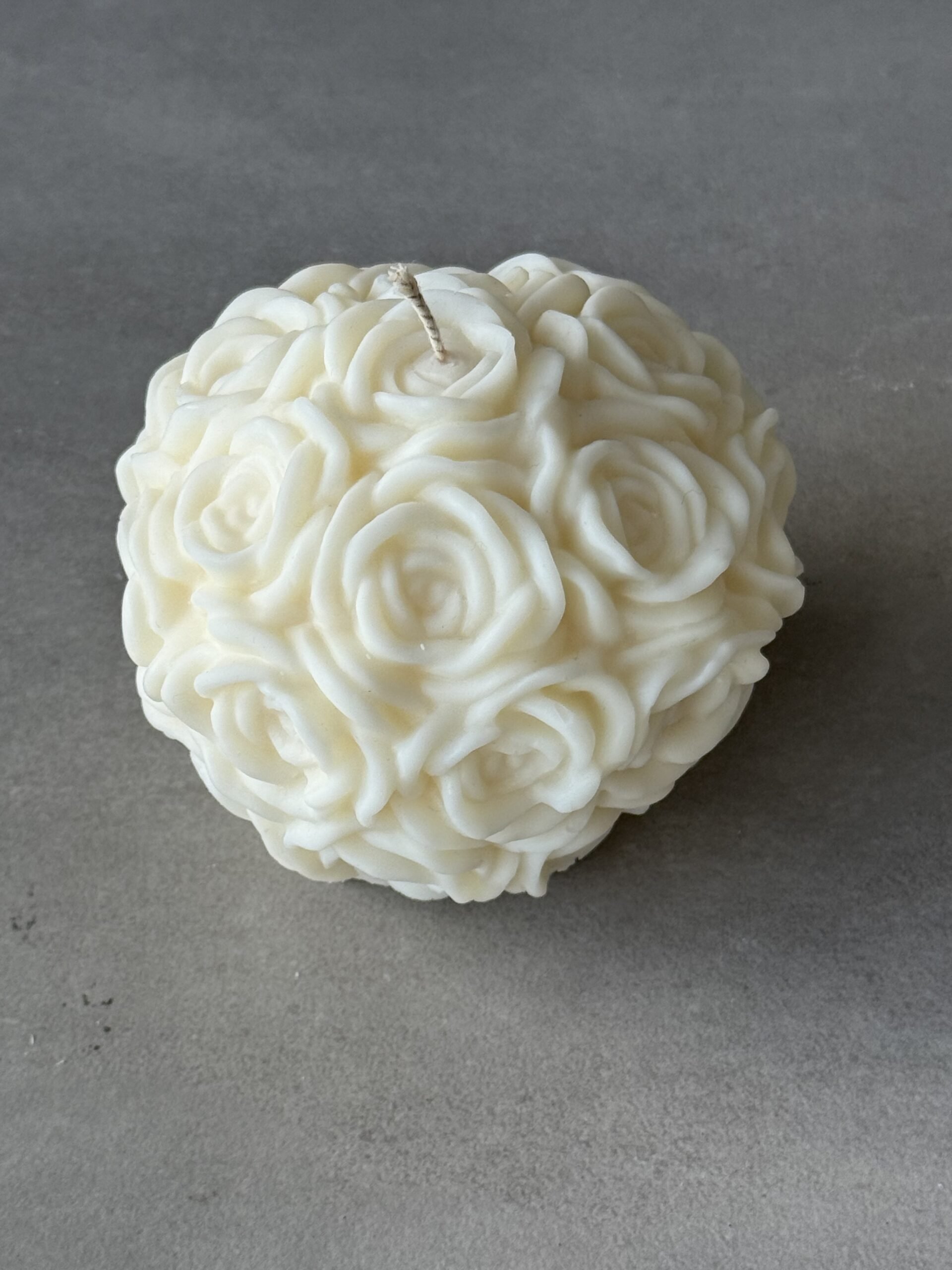 natural soy decorative candle rose bouquet φυτικό κερί σόγια λουλούδι τριαντάφυλλο μπουκέτο