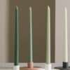 Basic taper candle natural soy candle Columns φυτικό κερί διακοσμητικά κολώνες