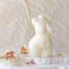 natural soy decorative candle female body curves φυτικό κερί διακοσμητικά γυναικείο σώμα