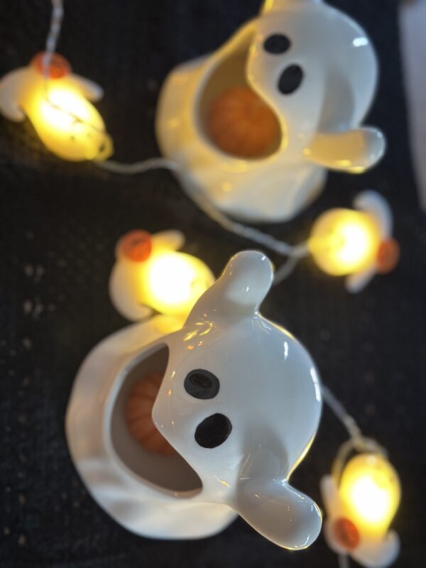 natural soy candle halloween casper φυτικό κερί διακοσμητικά