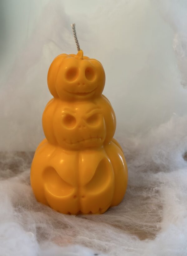 natural soy candle halloween Pumpkin Jack O’Lantern φυτικό κερί διακοσμητικά κολοκύθες
