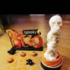 natural soy candle halloween skeleton φυτικό κερί διακοσμητικά