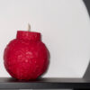 natural soy candle Christmas ornament jingle balls φυτικό κερί σόγια χριστούγεννα