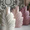 natural soy candle decorative coral φυτικό κερί σόγια διακοσμητικό κοράλλι
