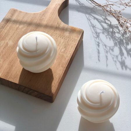 natural soy decorative candle stairway φυτικό κερί διακοσμητικό σόγια