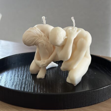 natural soy candle male female bodies couple φυτικό κερί διακοσμητικά ανδρικό γυναικείο σώμα άνδρας γυναίκα