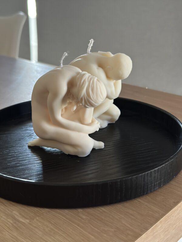 natural soy candle male female bodies couple φυτικό κερί διακοσμητικά ανδρικό γυναικείο σώμα άνδρας γυναίκα