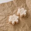 natural soy candle Christmas snowflake φυτικό κερί σόγια χριστούγεννα χιονονιφάδα