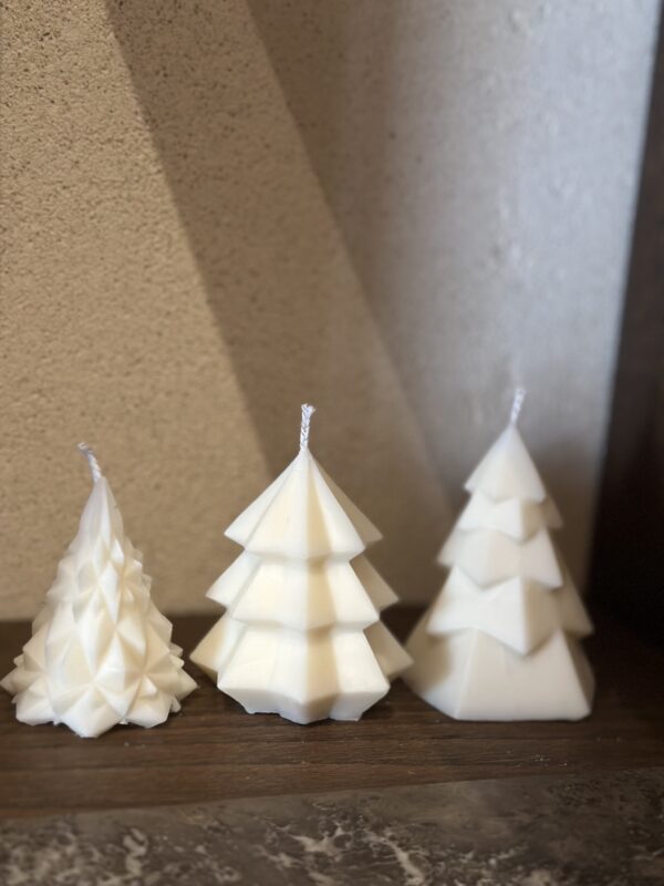 natural soy candle Christmas tree φυτικό κερί σόγια χριστούγεννα