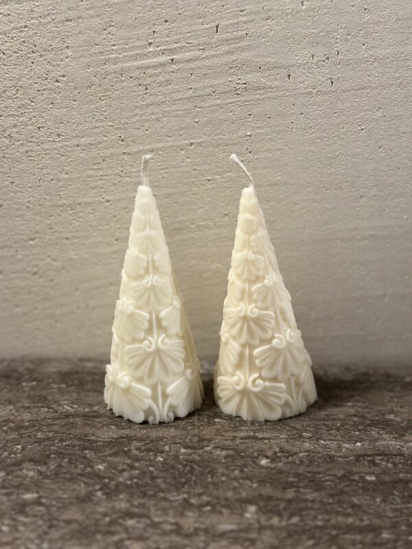 vintage natural soy candle Christmas tree φυτικό κερί σόγια χριστούγεννα