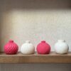 natural soy candle Christmas ornament jingle balls φυτικό κερί σόγια χριστούγεννα
