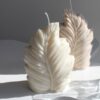 natural soy candle decorative coral φυτικό κερί σόγια διακοσμητικό κοράλλι