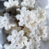 natural soy candle Christmas snowflake φυτικό κερί σόγια χριστούγεννα χιονονιφάδα