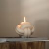 natural soy decorative candle decorative Knot φυτικό κερί διακοσμητικό σόγια
