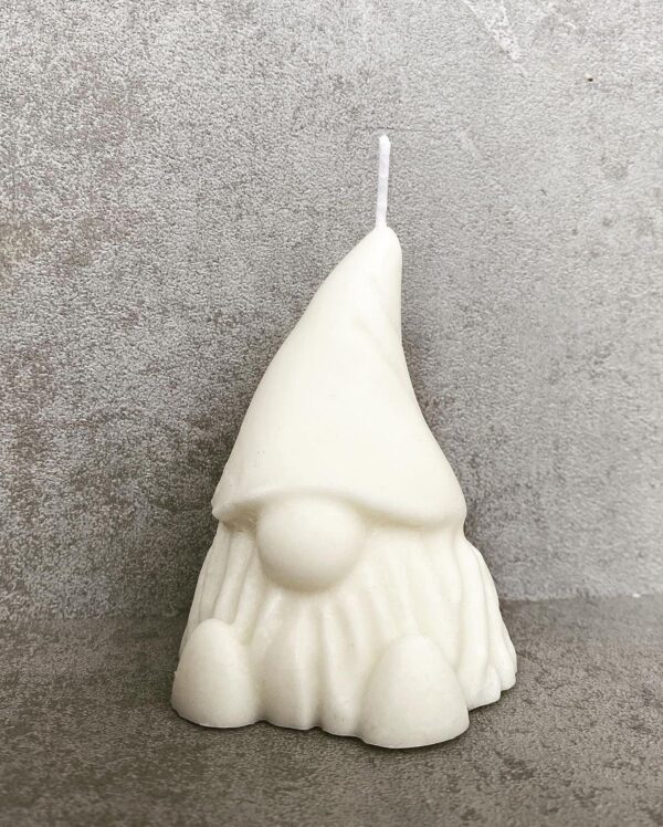 natural soy decorative candle Christmas santa little helper φυτικό κερί σόγια χριστούγεννα