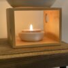 Ceramic wooden Aroma reed Diffuser Candle Warmer for Fragrance in Home αρωματιστής καυστήρας