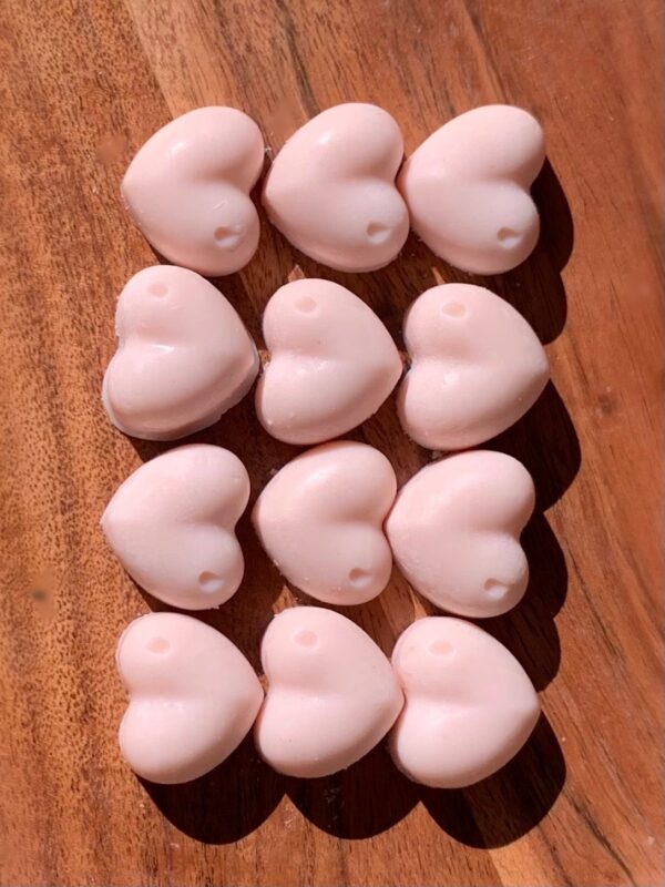 saint valentine's loving wax melts natural soy candle hearts love φυτικό κερί σόγια άγιος βαλεντίνος ερωτευμένοι καρδιά