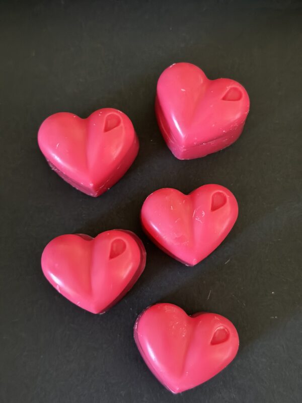 saint valentine's loving wax melts natural soy candle hearts love φυτικό κερί σόγια άγιος βαλεντίνος ερωτευμένοι καρδιά