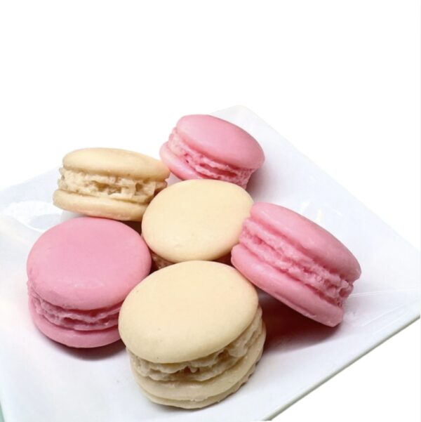natural soy candle macaron φυτικό κερί σόγια μακαρόν