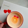 saint valentine's loving mug natural soy candle hearts love φυτικό κερί σόγια κούπα άγιος βαλεντίνος ερωτευμένοι καρδιά