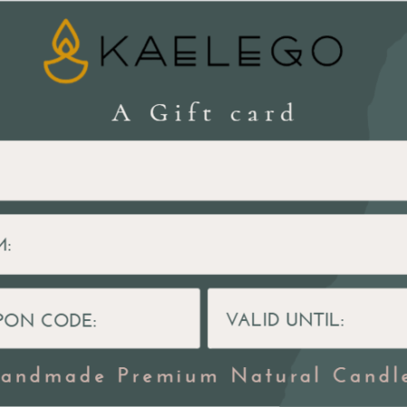 kaelego candles GIFT CARD_50